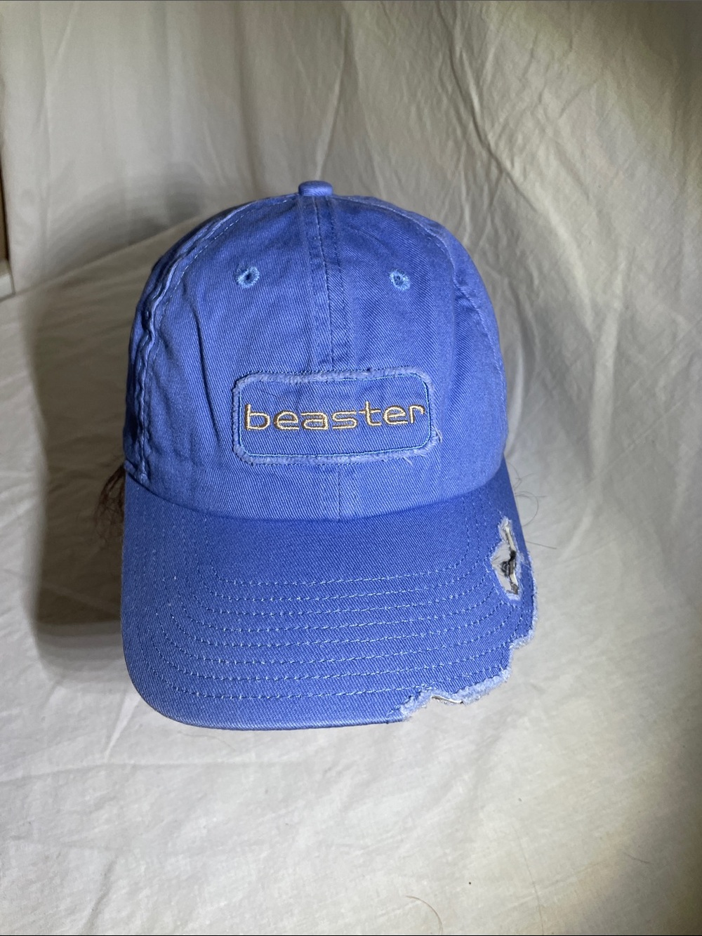 Oster Blue 'beaster' Embroidered Baseball Cap